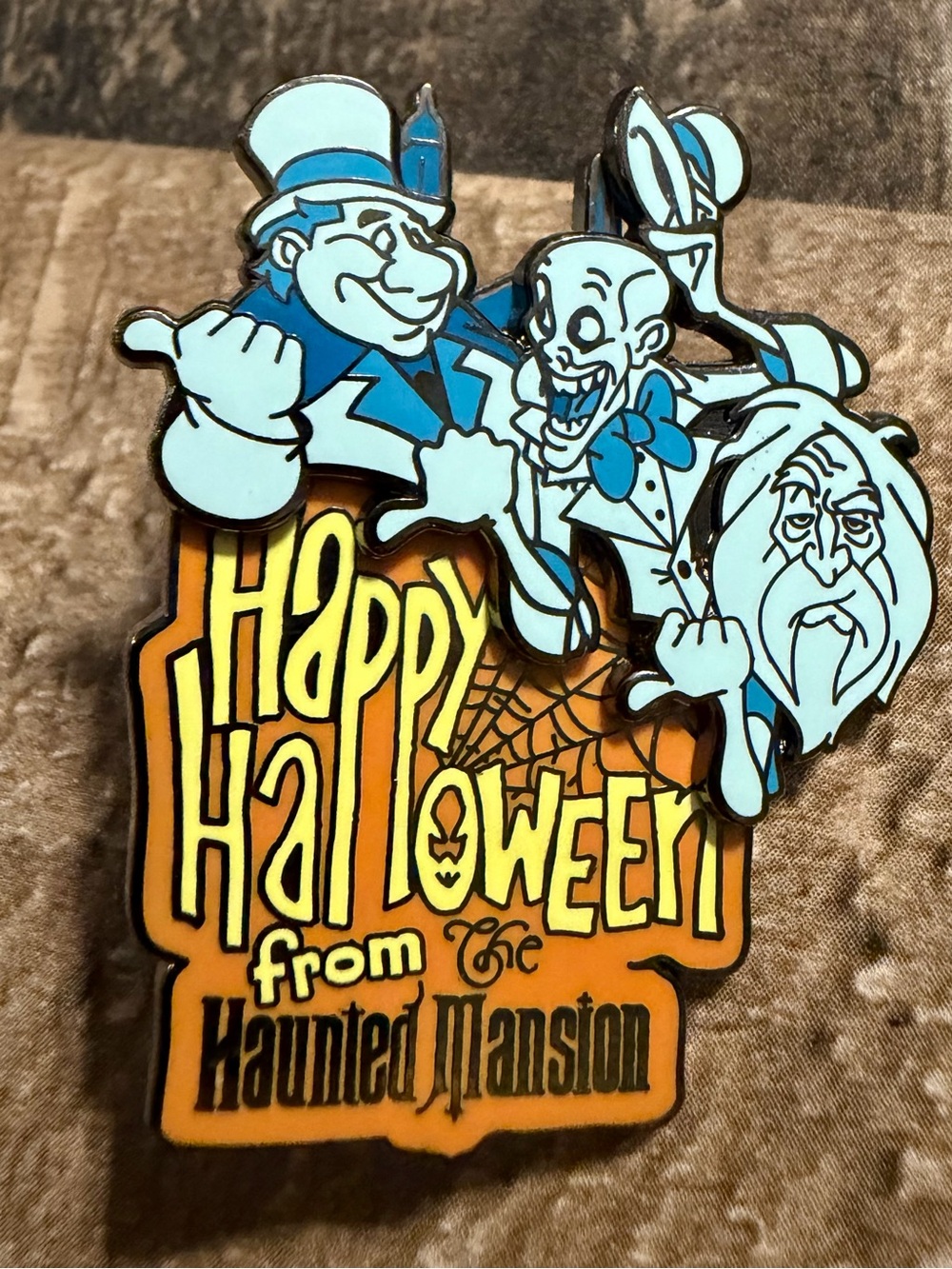 Hitchhiking Ghosts - Happy Halloween from the Haunted Mansion 2008 Pin *RARE